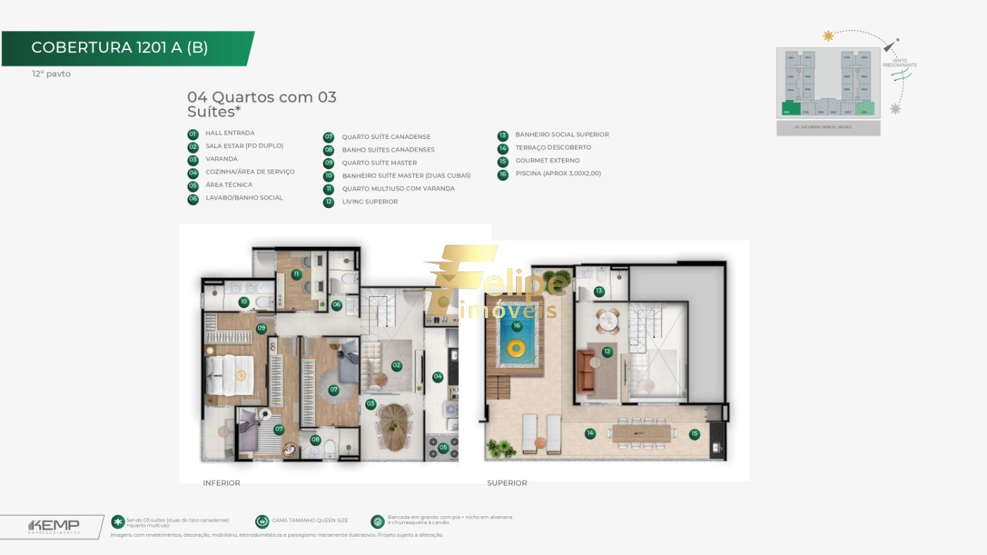 Apartamento, 2 quartos, 85 m² - Foto 65