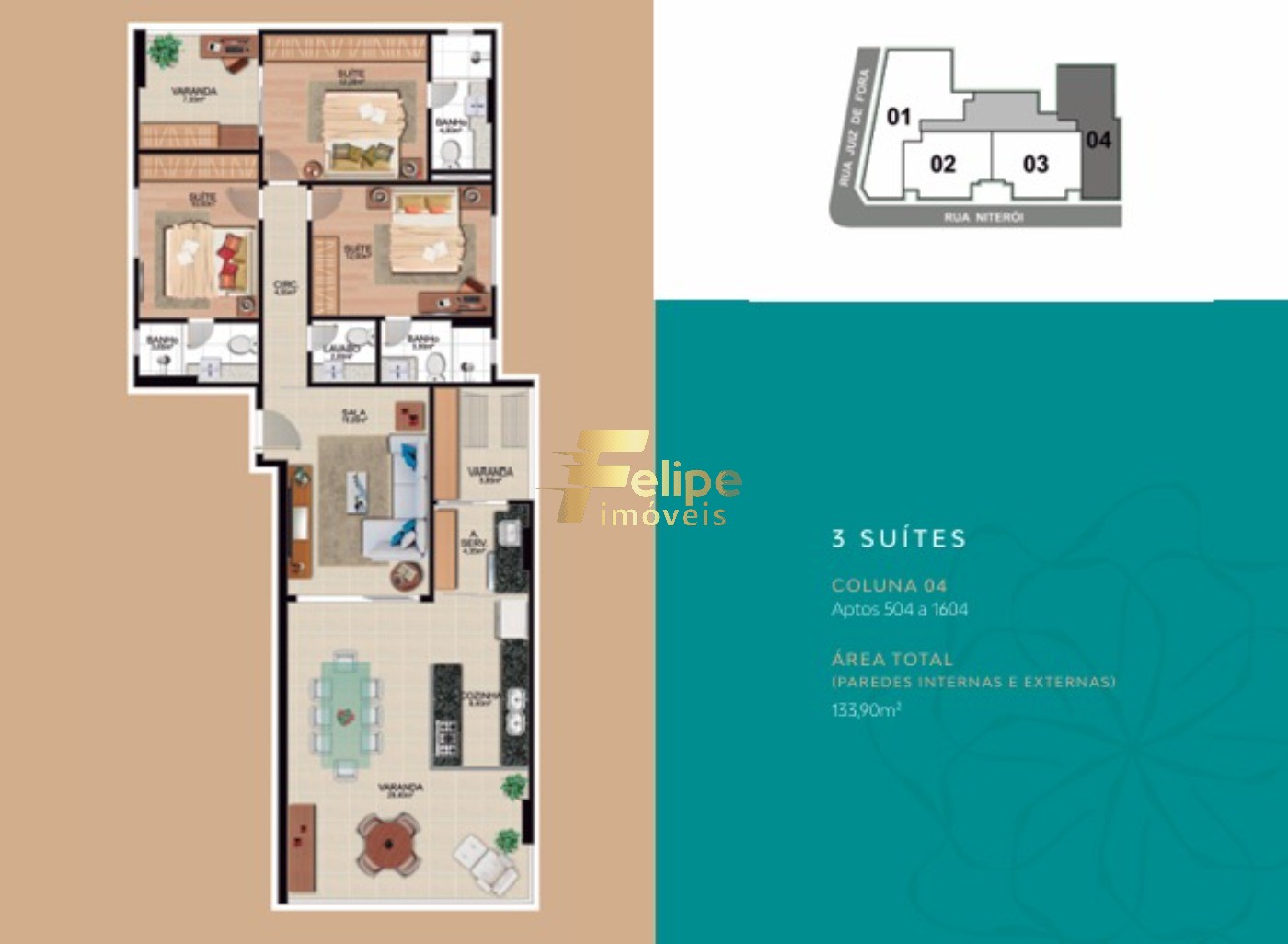 Apartamento, 3 quartos, 117 m² - Foto 21
