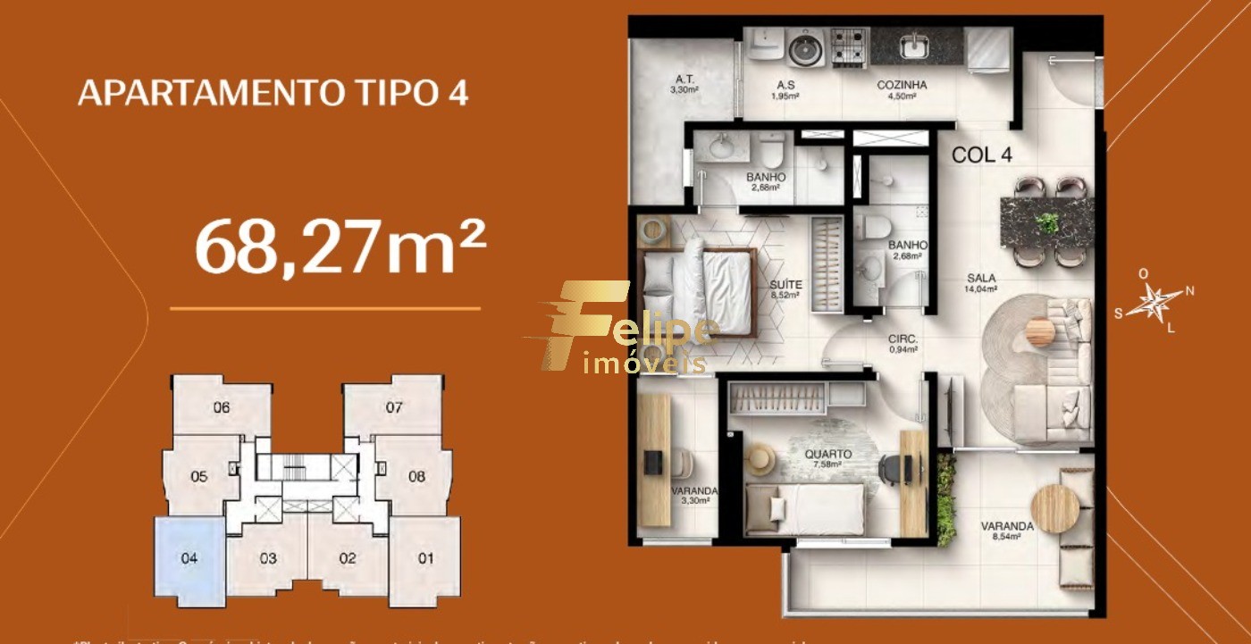 Apartamento, 2 quartos, 62 m² - Foto 12