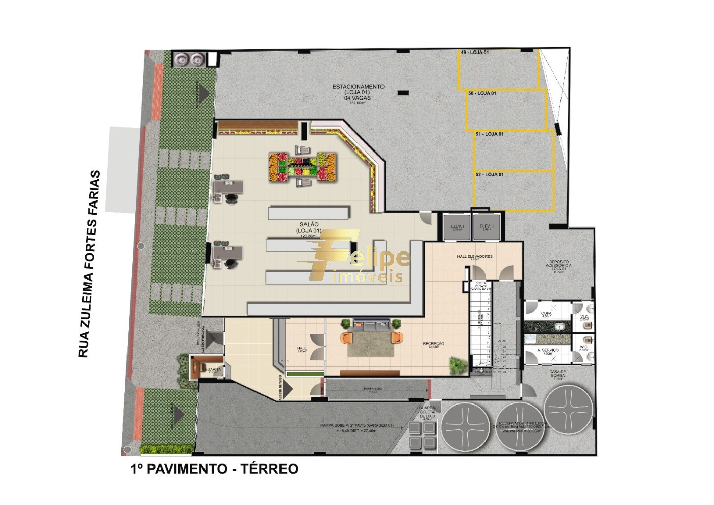 Loja-Salão, 300 m² - Foto 3