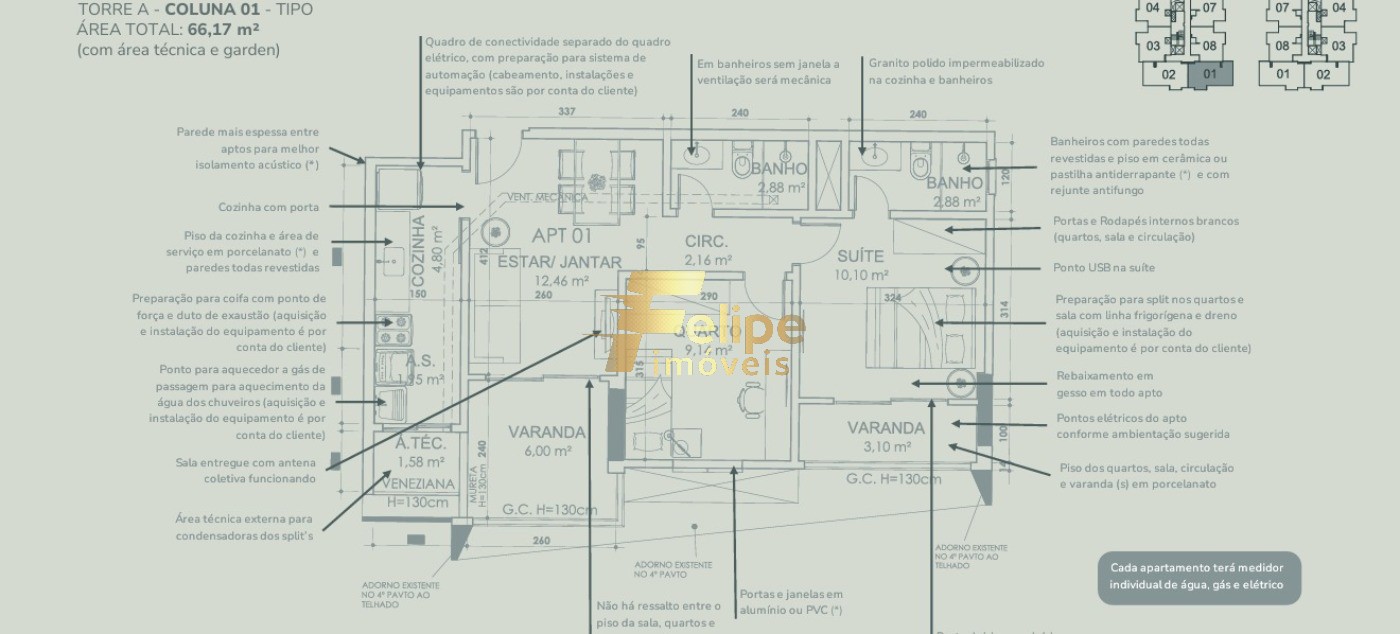 Apartamento, 1 quarto, 73 m² - Foto 6
