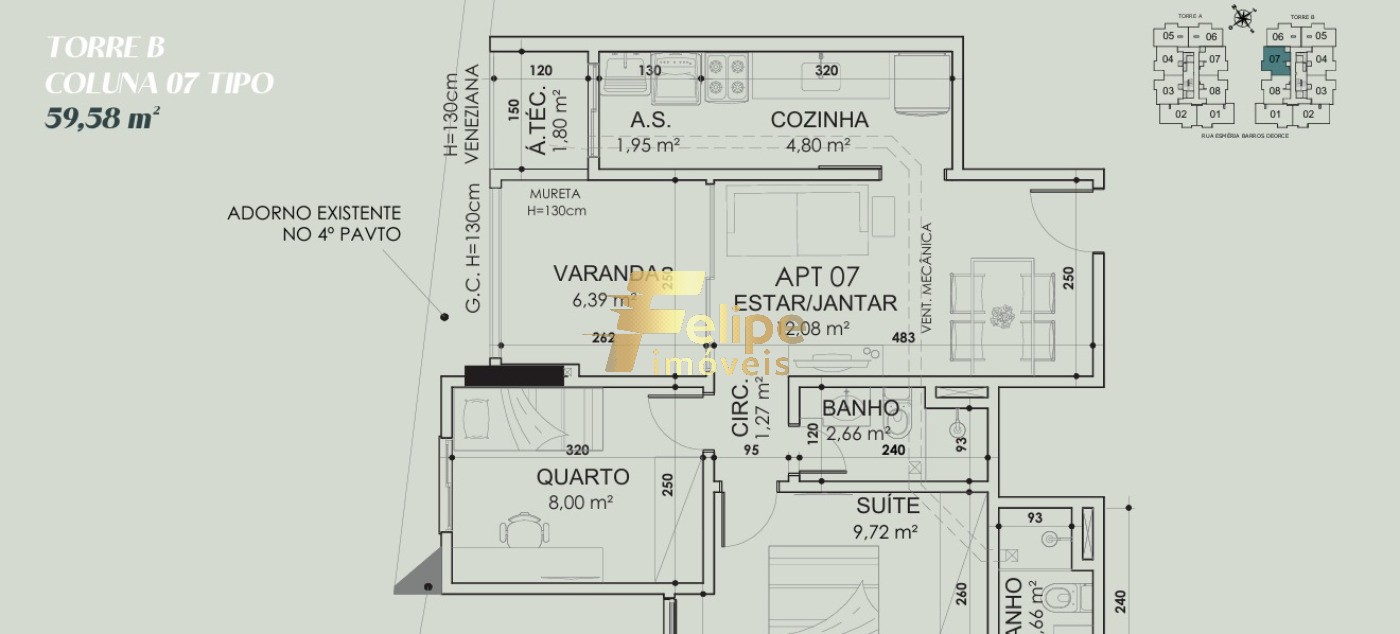 Apartamento, 1 quarto, 73 m² - Foto 18