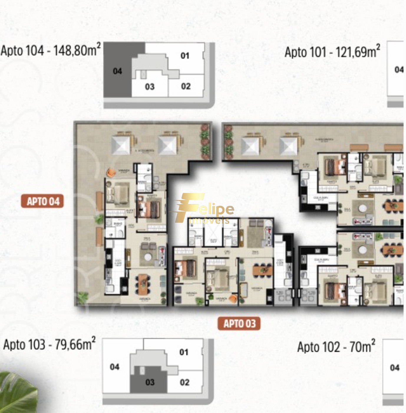 Apartamento, 1 quarto, 79 m² - Foto 2