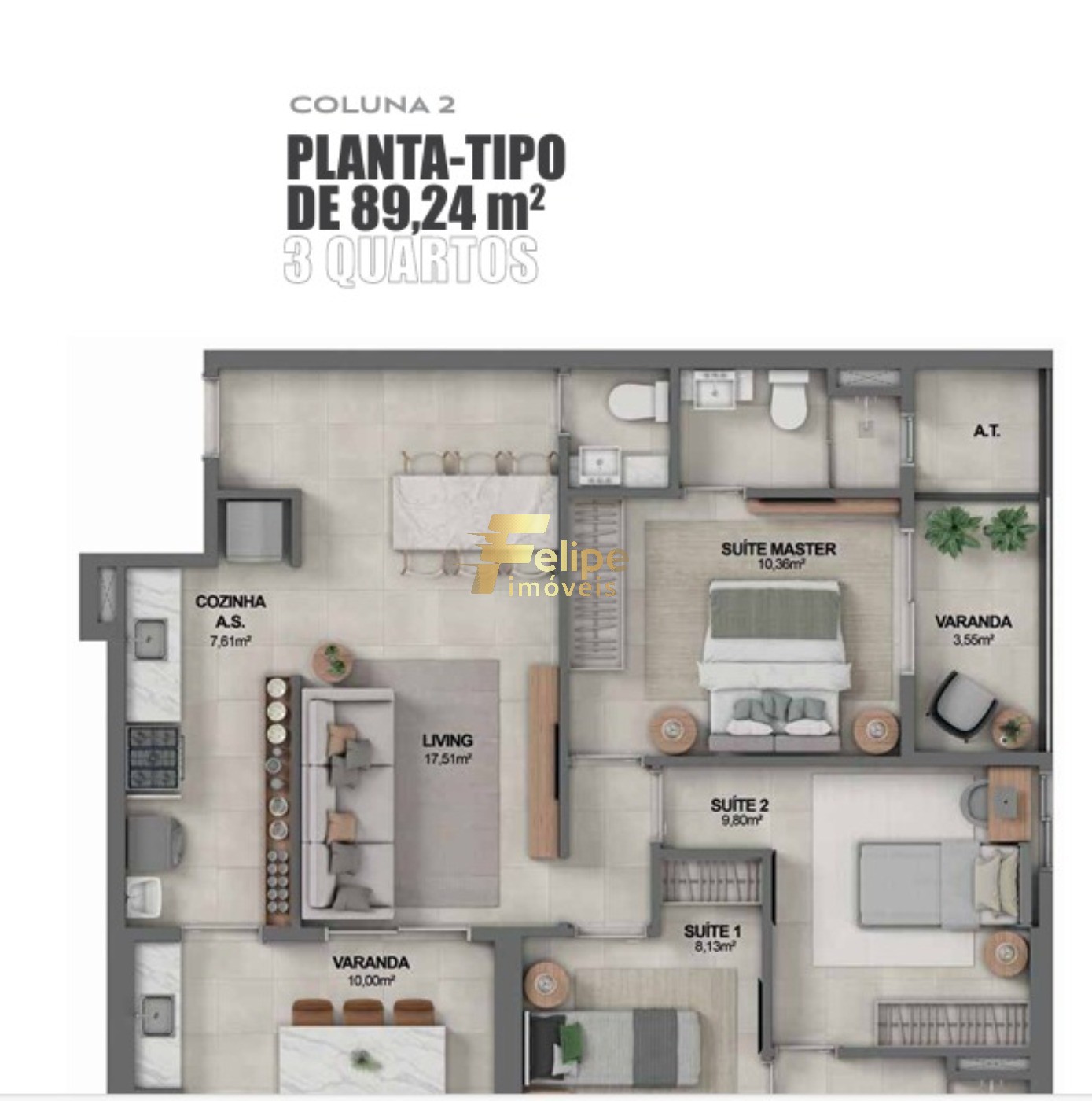 Apartamento, 1 quarto, 39 m² - Foto 31