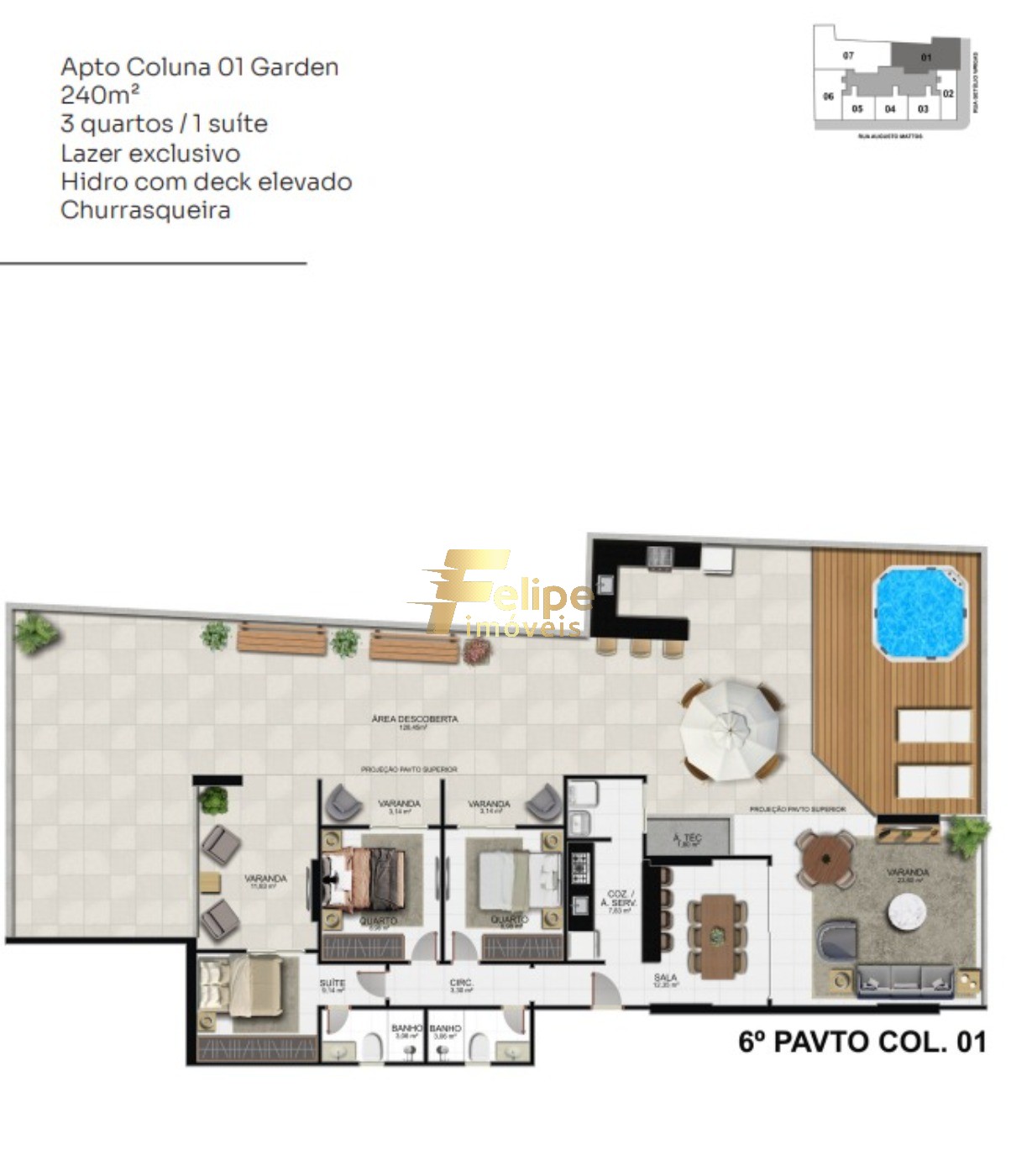 Apartamento, 3 quartos, 100 m² - Foto 20