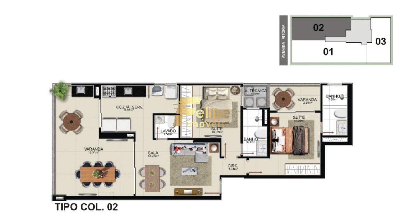 Apartamento, 3 quartos, 117 m² - Foto 12