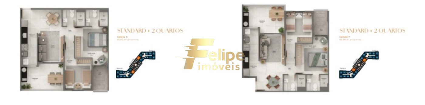 Apartamento, 2 quartos, 49 m² - Foto 13