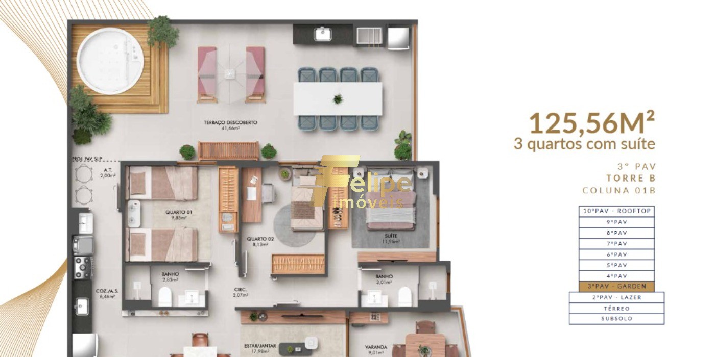 Apartamento, 3 quartos, 75 m² - Foto 9