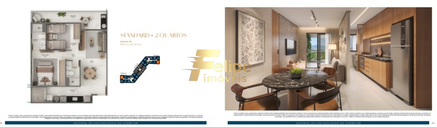 Apartamento, 2 quartos, 49 m² - Foto 9