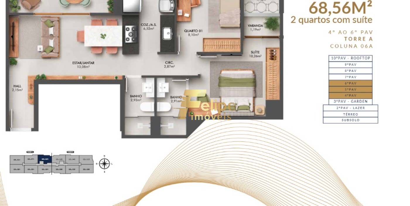 Apartamento, 3 quartos, 121 m² - Foto 16