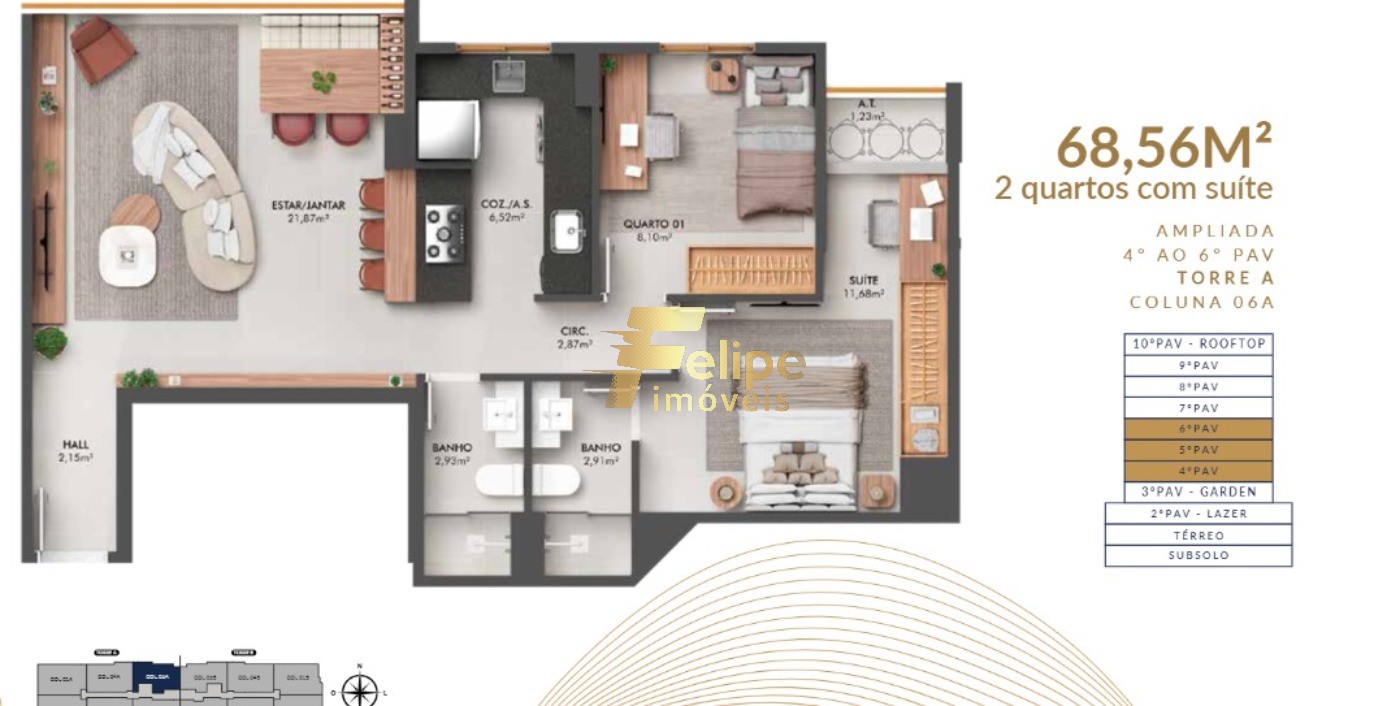 Apartamento, 3 quartos, 121 m² - Foto 15