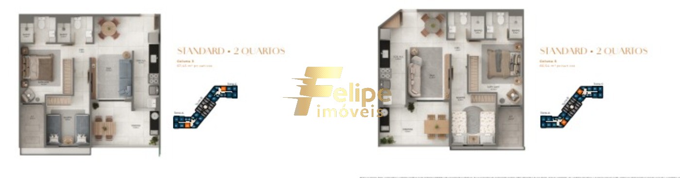 Apartamento, 2 quartos, 49 m² - Foto 15