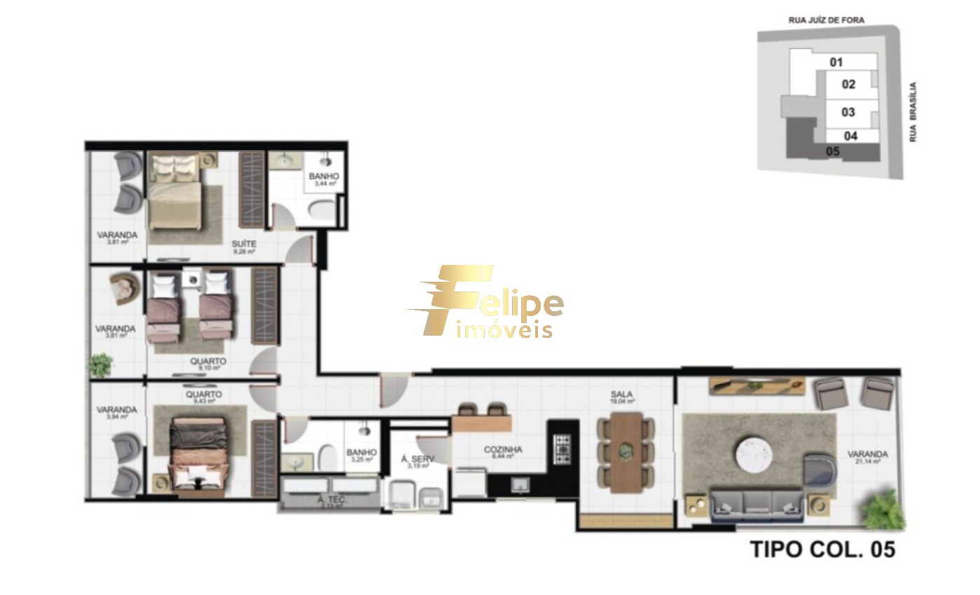 Apartamento, 2 quartos, 67 m² - Foto 14