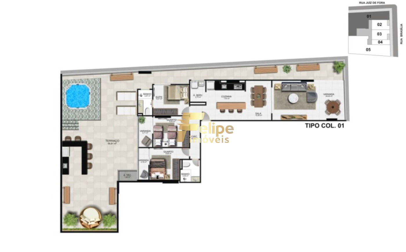 Apartamento, 2 quartos, 67 m² - Foto 20