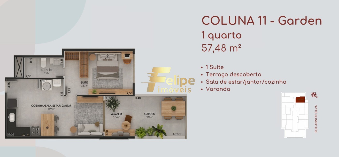 Apartamento, 2 quartos, 70 m² - Foto 8