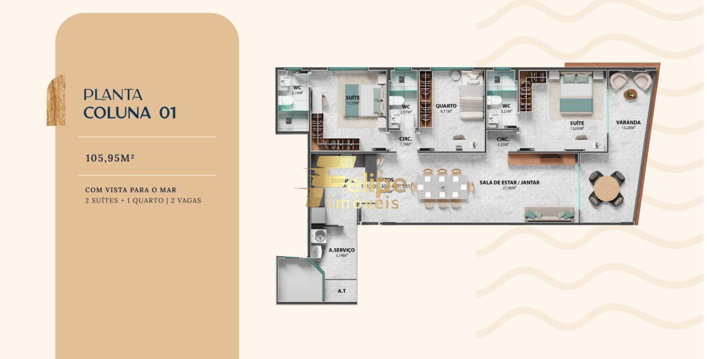 Apartamento, 2 quartos, 70 m² - Foto 22