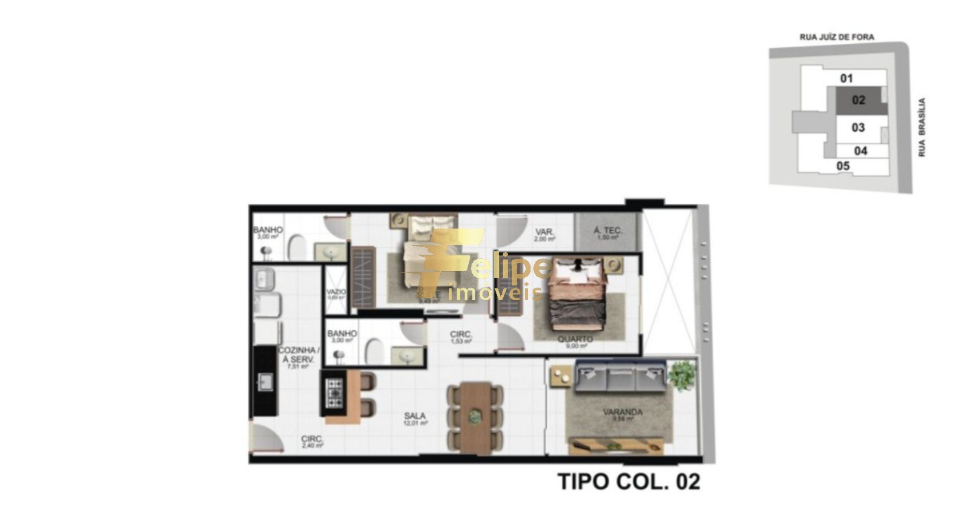 Apartamento, 2 quartos, 67 m² - Foto 17