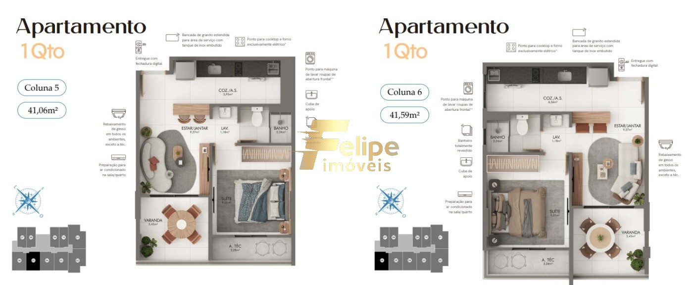 Apartamento, 2 quartos, 58 m² - Foto 5