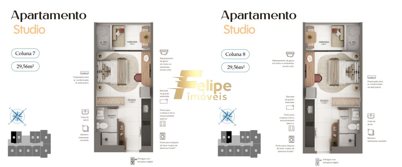 Apartamento, 2 quartos, 58 m² - Foto 3