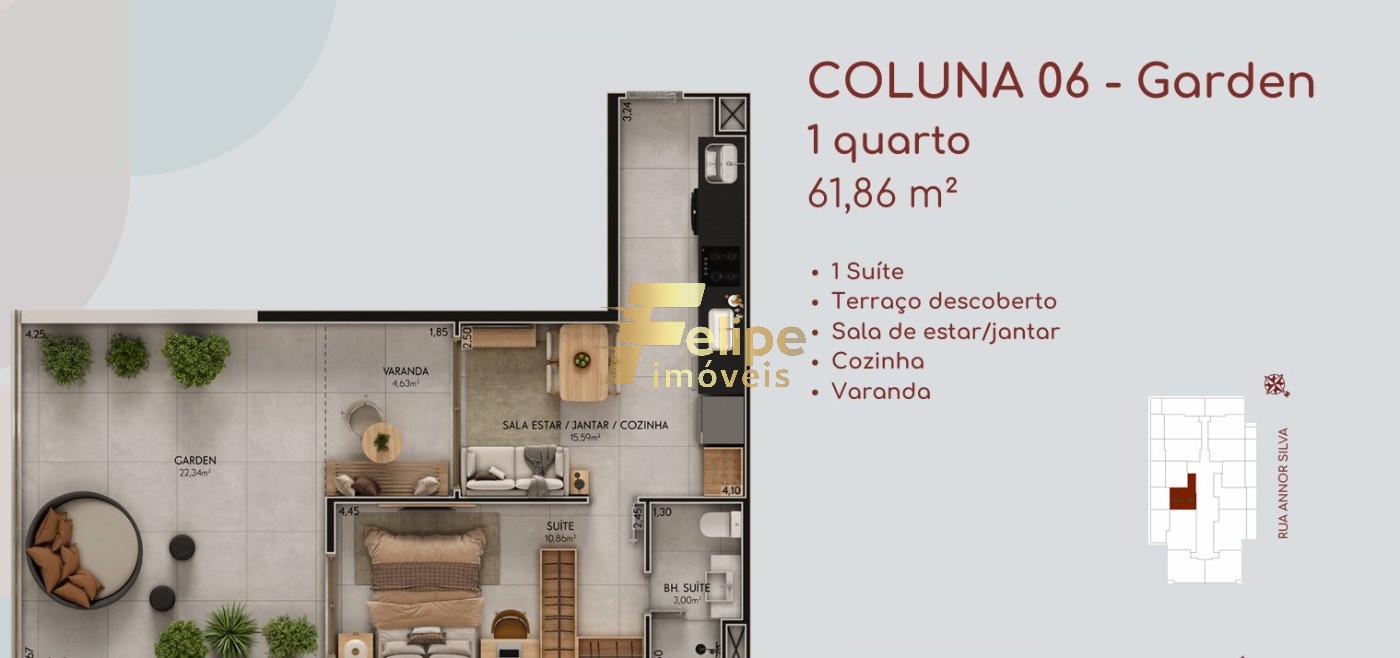 Apartamento, 3 quartos, 76 m² - Foto 13