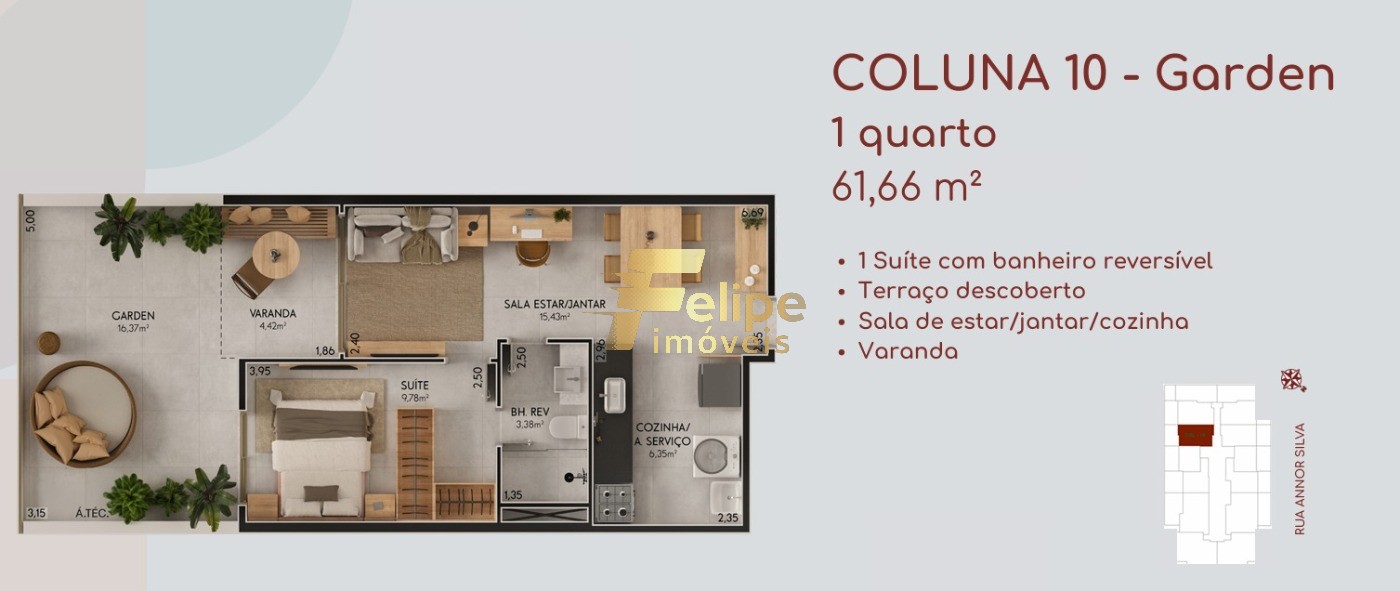 Apartamento, 3 quartos, 76 m² - Foto 9