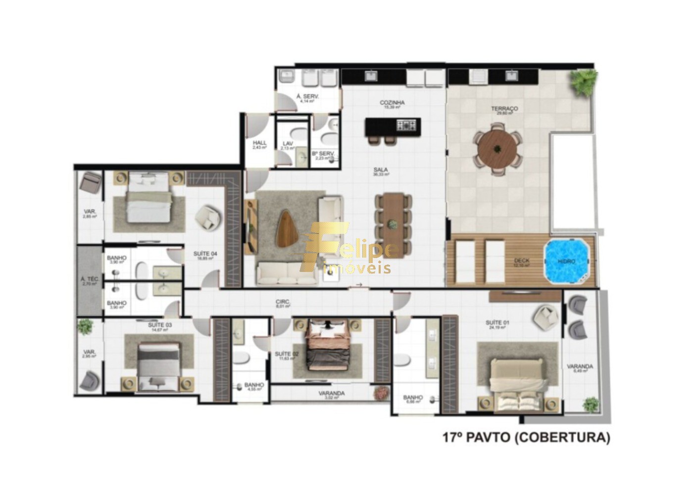 Apartamento, 2 quartos, 67 m² - Foto 22