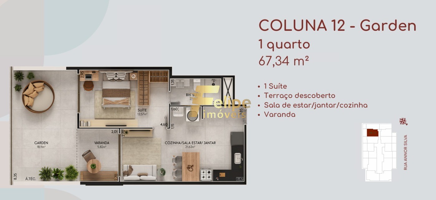Apartamento, 2 quartos, 70 m² - Foto 7