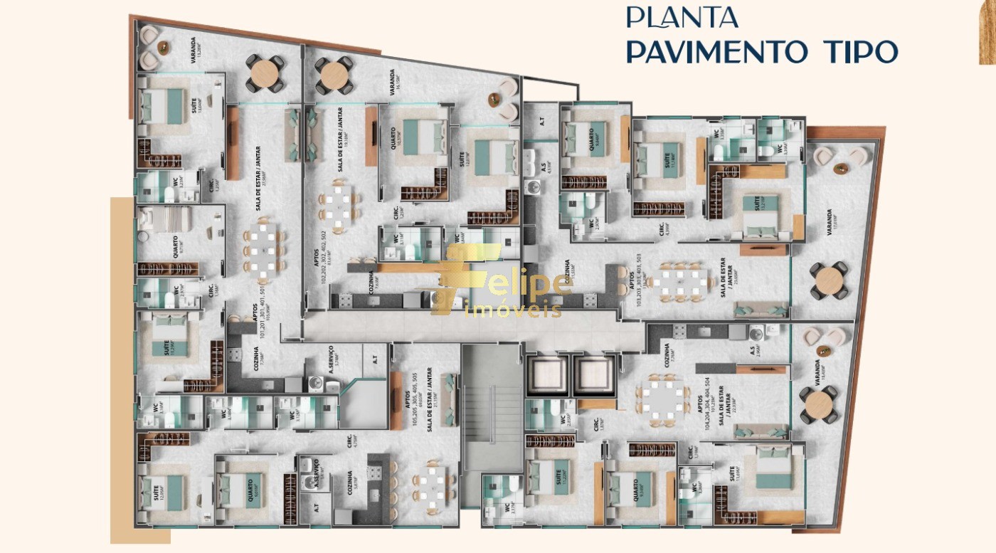 Apartamento, 3 quartos, 116 m² - Foto 23