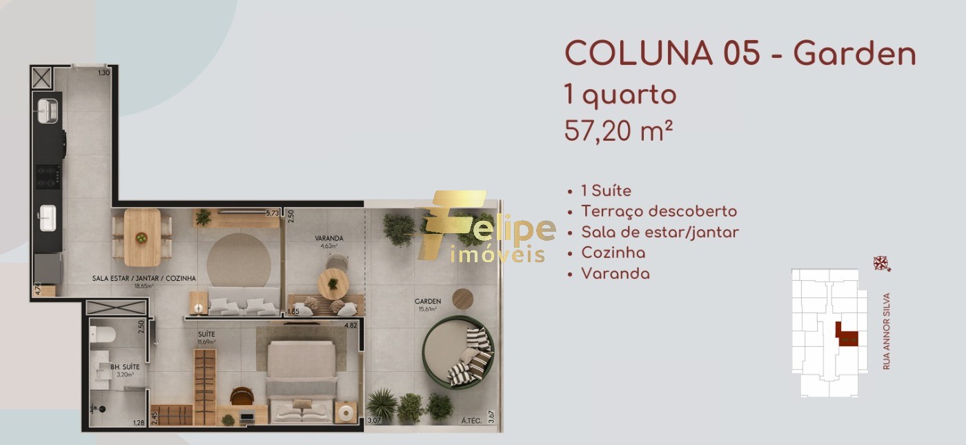 Apartamento, 2 quartos, 70 m² - Foto 14