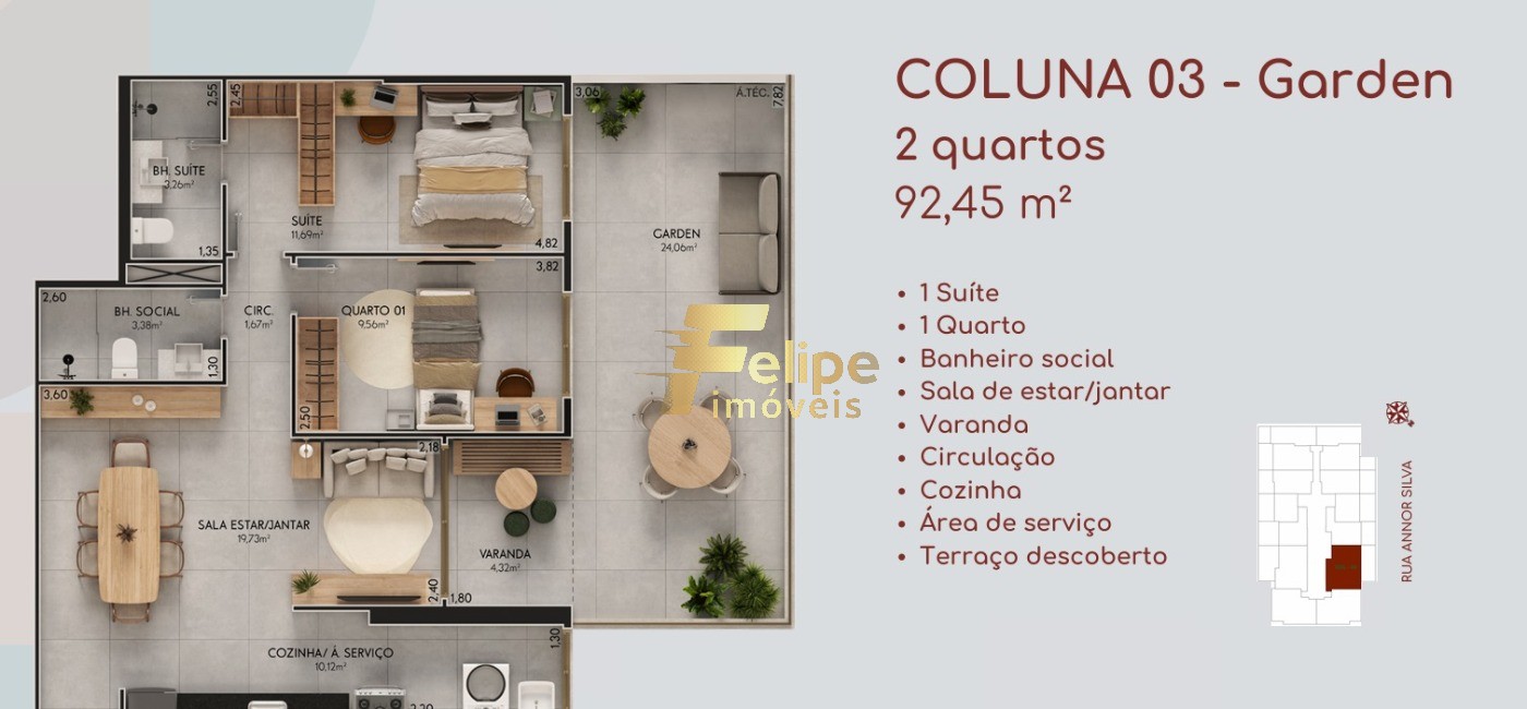Apartamento, 2 quartos, 70 m² - Foto 16
