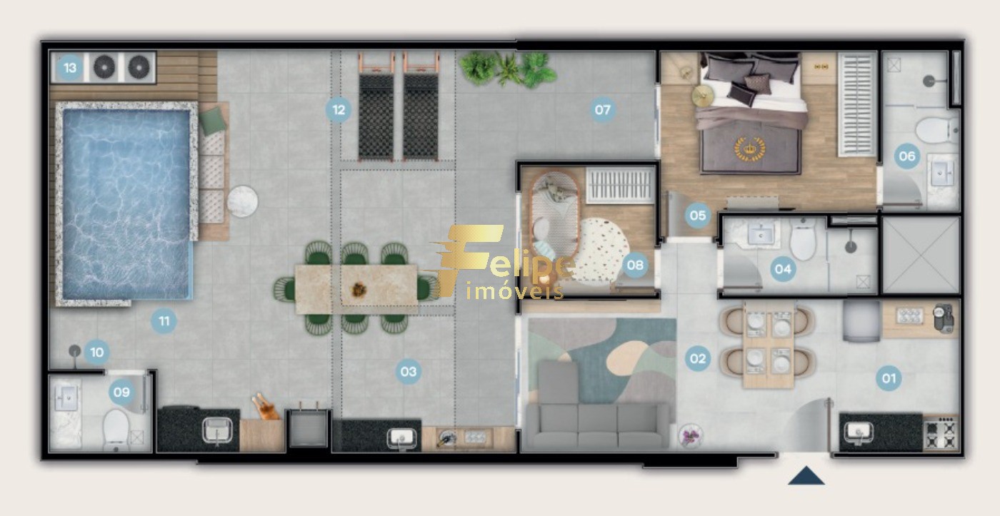 Apartamento, 2 quartos, 60 m² - Foto 21
