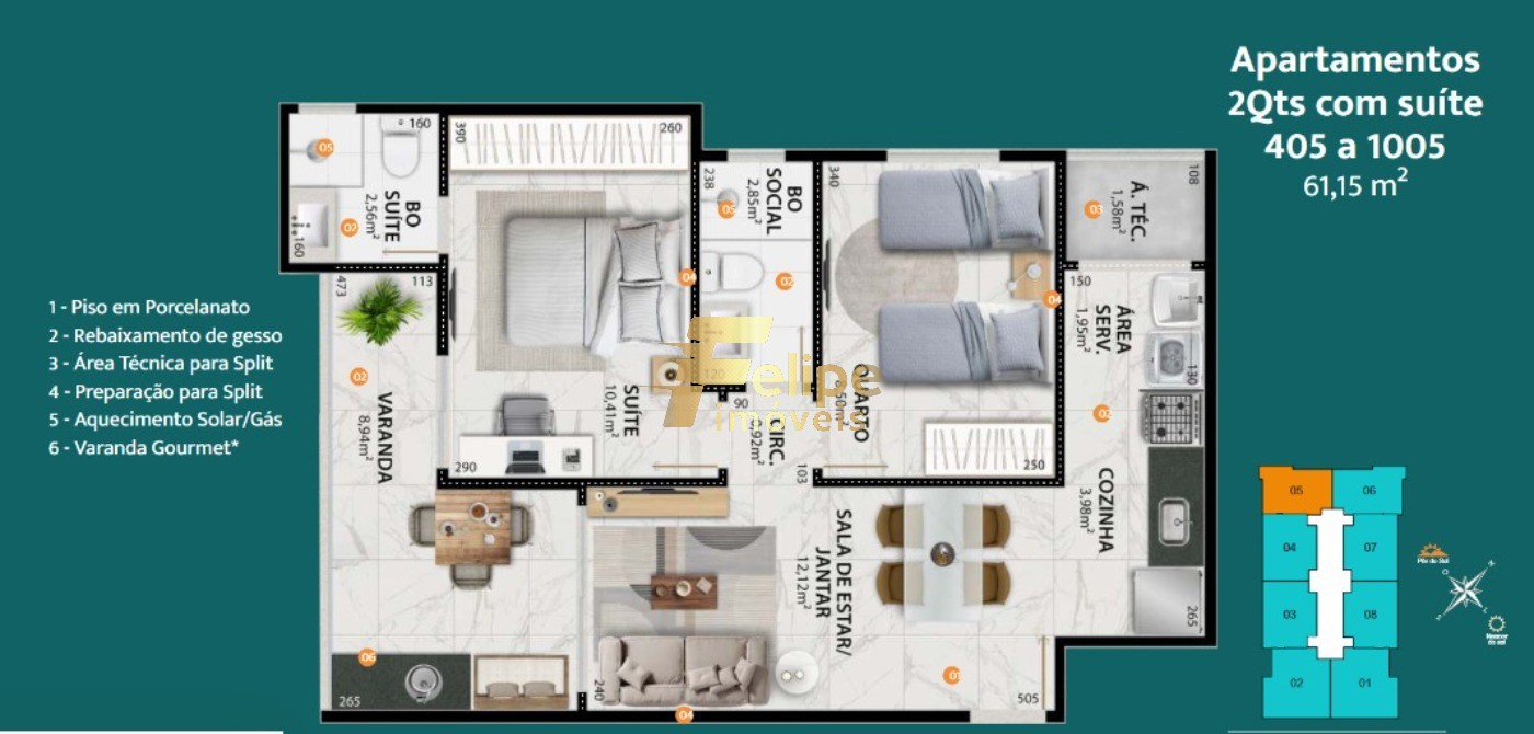Apartamento, 3 quartos, 158 m² - Foto 5