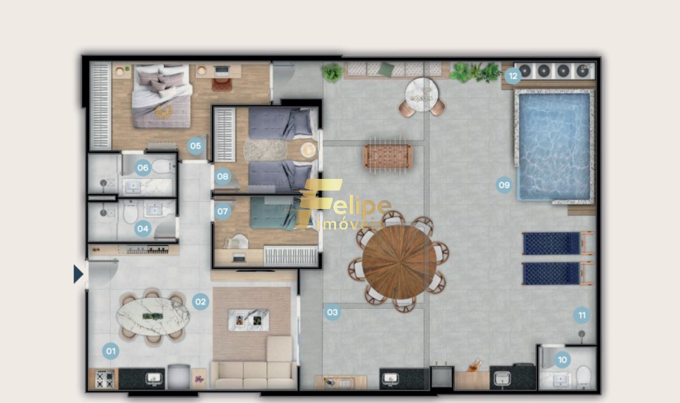 Apartamento, 3 quartos, 68 m² - Foto 18