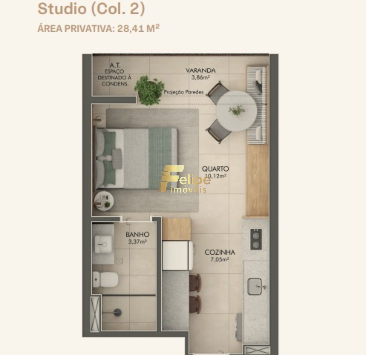 Apartamento, 1 quarto, 30 m² - Foto 39