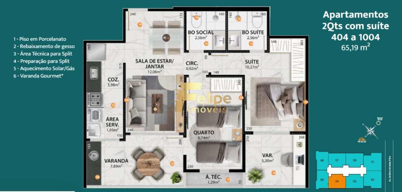 Apartamento, 3 quartos, 158 m² - Foto 6
