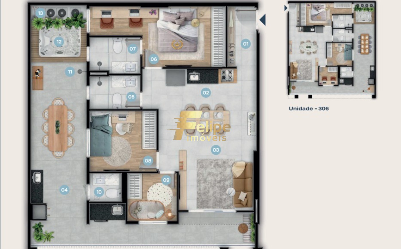 Apartamento, 3 quartos, 68 m² - Foto 19