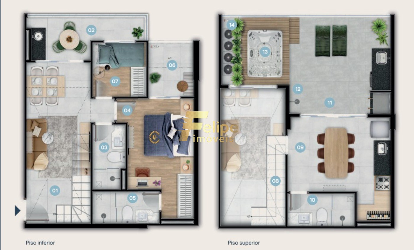 Apartamento, 2 quartos, 60 m² - Foto 3