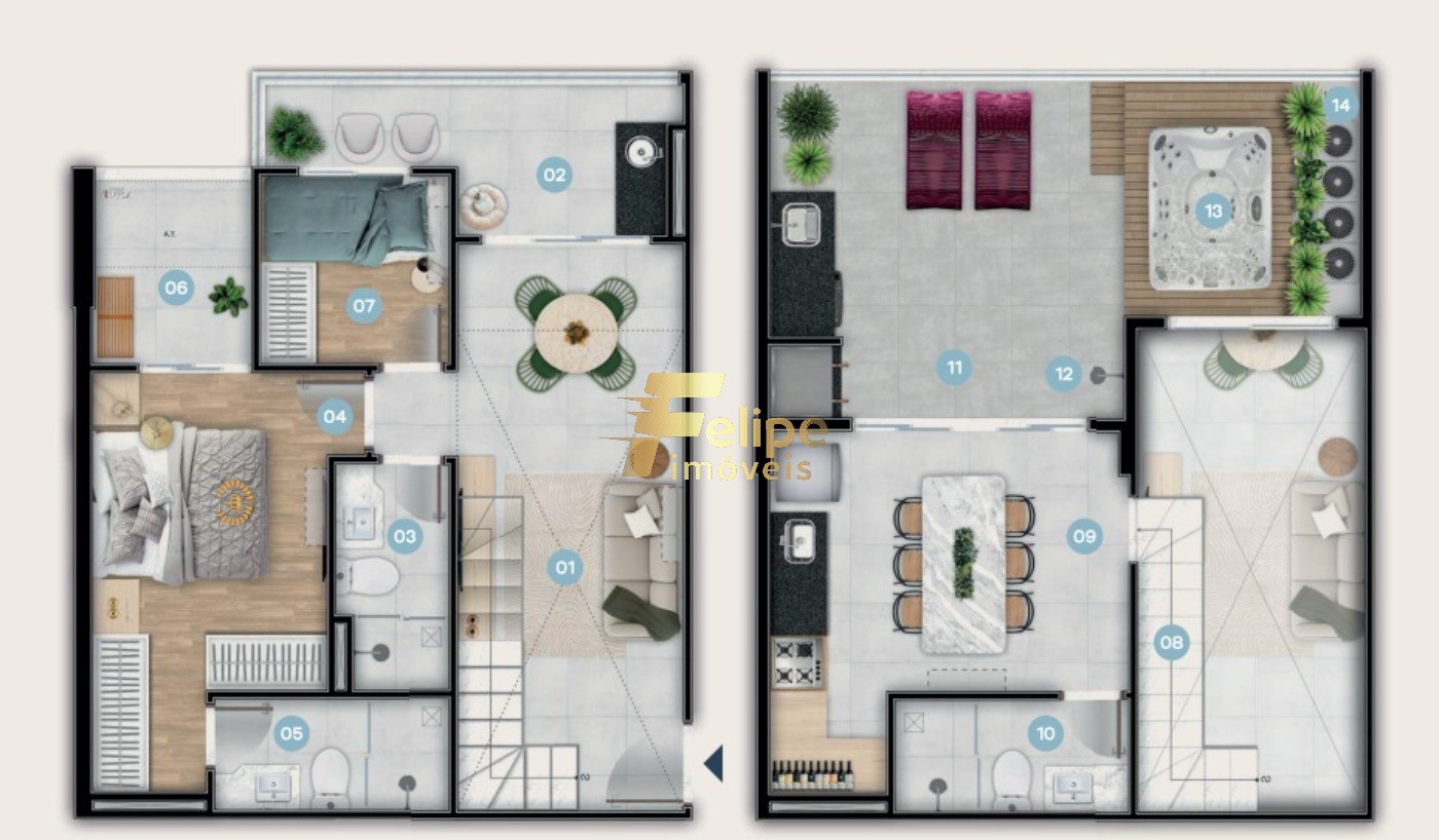 Apartamento, 3 quartos, 68 m² - Foto 4