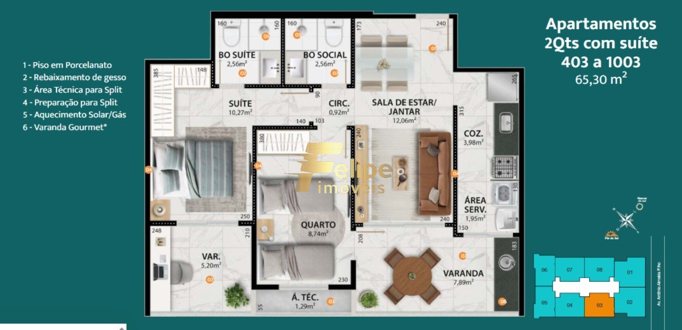 Apartamento, 3 quartos, 158 m² - Foto 7