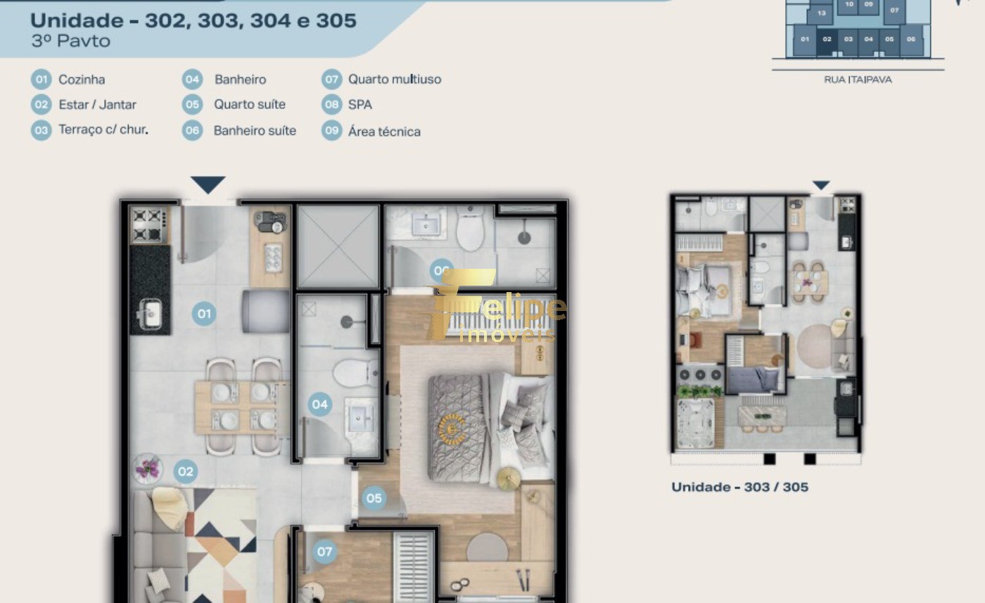 Apartamento, 2 quartos, 60 m² - Foto 25