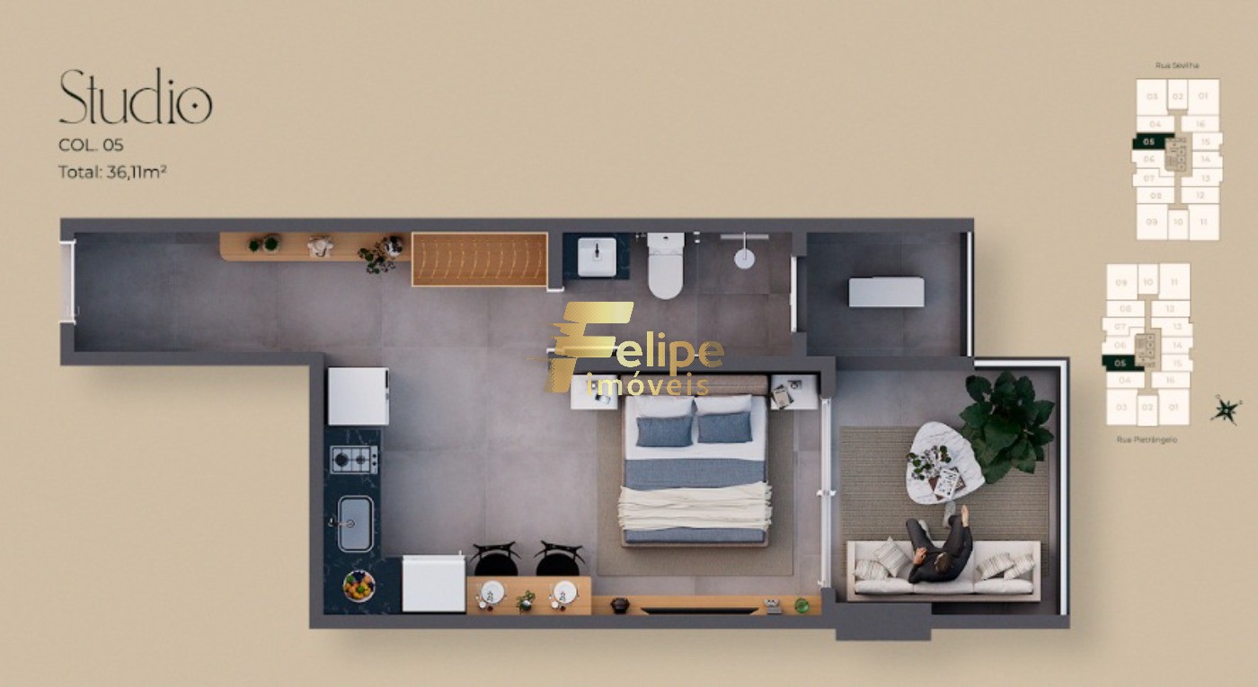 Apartamento, 2 quartos, 70 m² - Foto 6