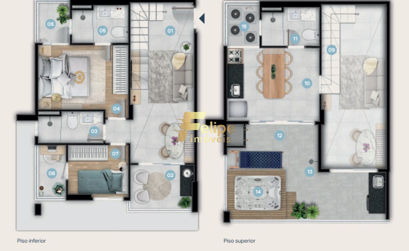 Apartamento, 3 quartos, 68 m² - Foto 5