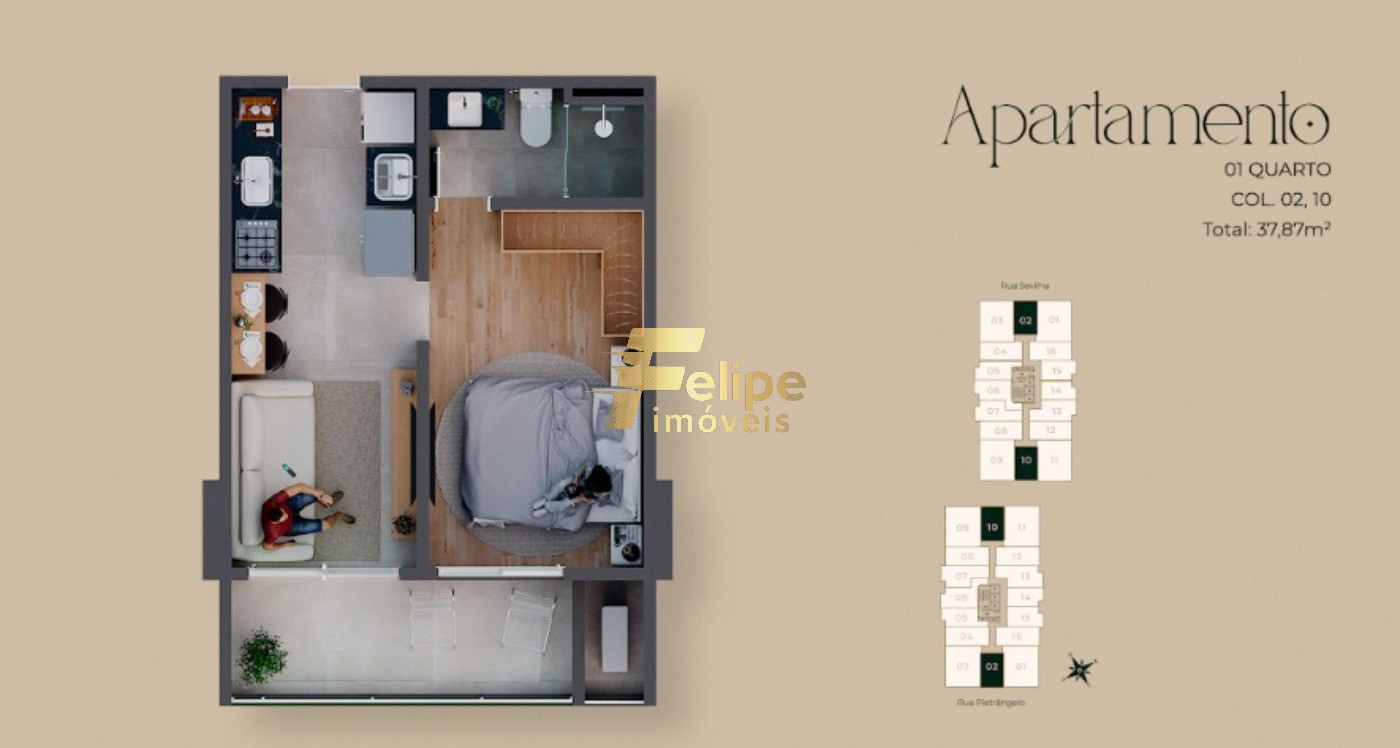 Apartamento, 2 quartos, 70 m² - Foto 10