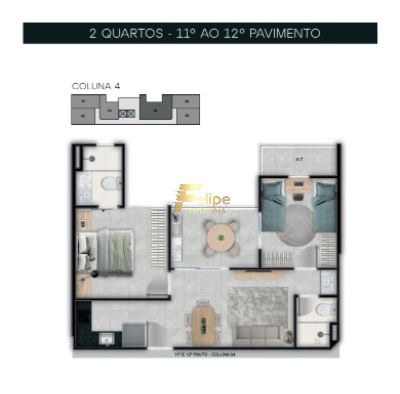 Apartamento, 1 quarto, 27 m² - Foto 5