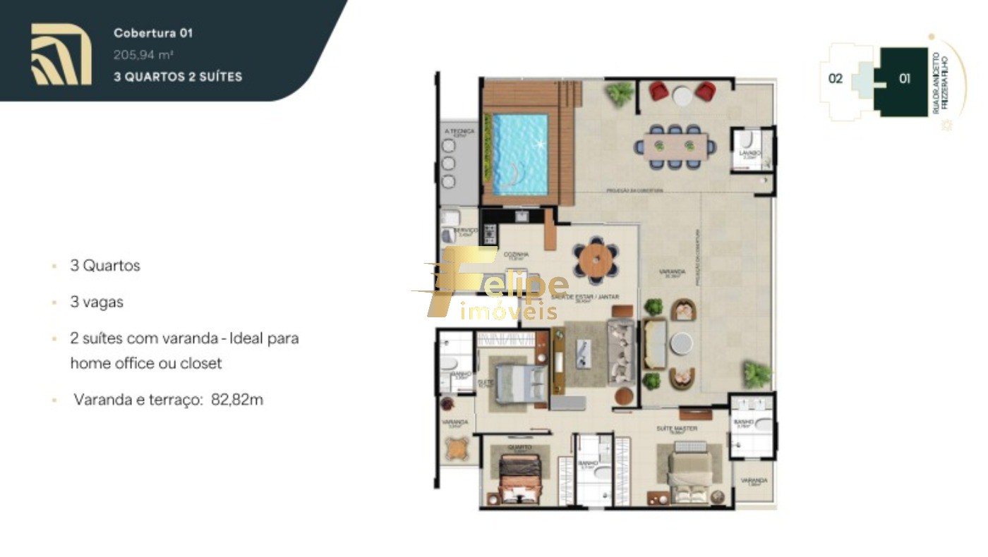 Apartamento, 3 quartos, 89 m² - Foto 5