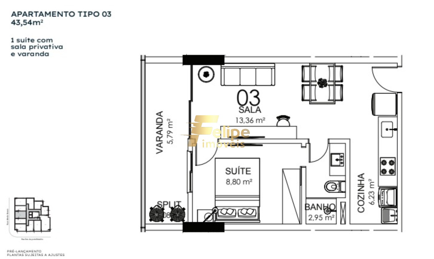 Apartamento, 2 quartos, 76 m² - Foto 25