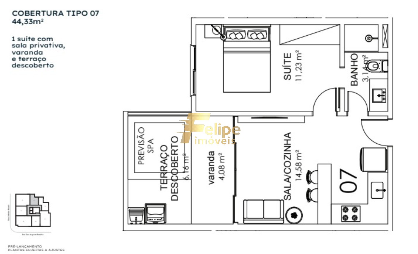 Apartamento, 2 quartos, 76 m² - Foto 2