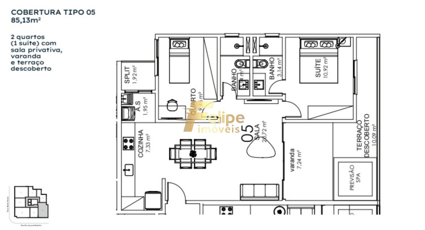 Apartamento, 2 quartos, 76 m² - Foto 4