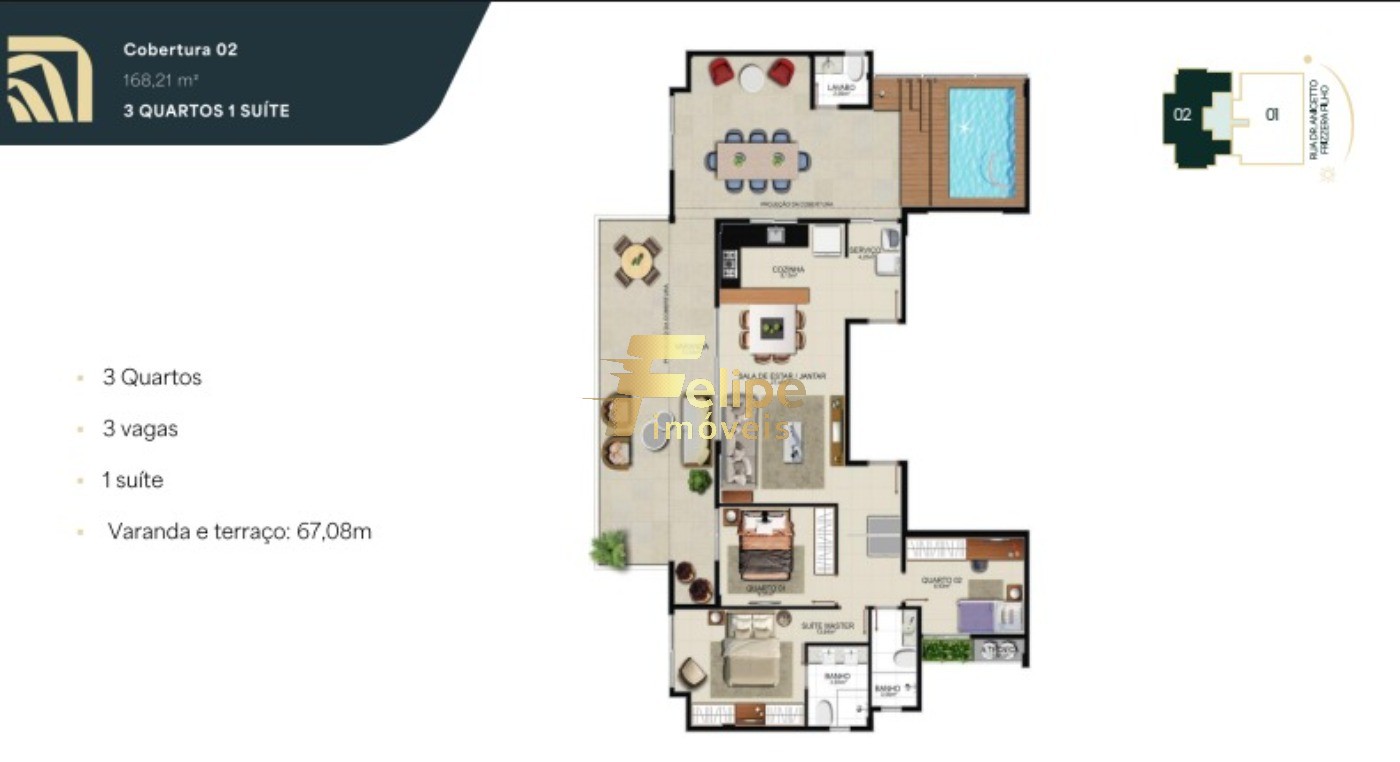 Apartamento, 3 quartos, 89 m² - Foto 4