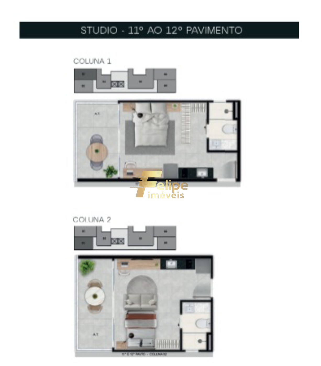 Apartamento, 1 quarto, 27 m² - Foto 13